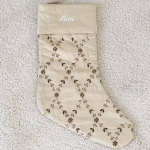 Pottery Barn Mom Christmas Stocking
